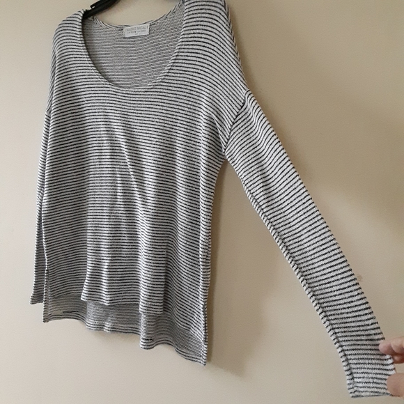 Project Social T Light Knit Striped Sweater Sm - Picture 7 of 8